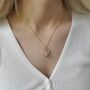 30th Birthday Crystal Heart Pendant Necklace Gift For Her, thumbnail 5 of 7