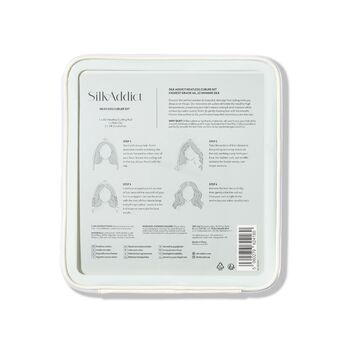 Silk Addict 100% Mulberry Silk Heatless Curlers Set Ivory, 3 of 7