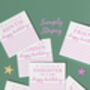 Simply Stripey Cousin Birthday Card, thumbnail 2 of 2