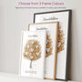 Personalised Grandchildren Tree Print Available In Six Colours, thumbnail 10 of 11