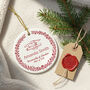 Personalised Red Graduation Ornament 2026, thumbnail 3 of 6
