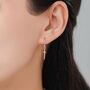 Sterling Silver Little Dagger Sword Drop Hook Earrings, thumbnail 7 of 12