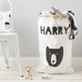 Personalised Little Bear Toy Sack, thumbnail 1 of 6