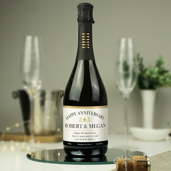 Personalised Classic Italian Prosecco, 2 of 9