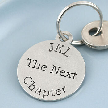 Retirement Gift Keyring Personalised Next Chapter, 3 of 9