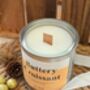 Buttery Croissant Wood Wick Candle Bakery Inspired For Autumn, thumbnail 4 of 5