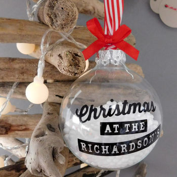 Personalised Christmas Bauble, 3 of 6