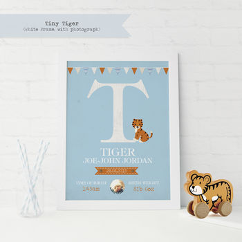 Personalised New Baby Boy Prints, 5 of 7
