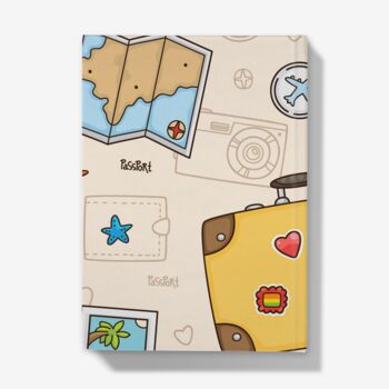 A5 Hardback Notebook Featuring A Kids Travel Print, 4 of 4