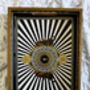 Luxury Wood Serving Tray, Blue Butterfly Print, thumbnail 5 of 5