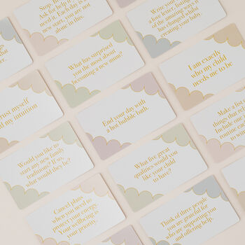 Mind Cards: New Mum Edition | 45 Mindfulness Cards For New Moms, Ideal For Early Motherhood Support And Self Care Great Mothers Day Gift, 4 of 5