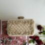 Doha Resin Off White Embellished Stunning Evening Purse, thumbnail 2 of 6