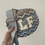 Personalised Chevron Zig Zag Cross Body Bag, thumbnail 3 of 5