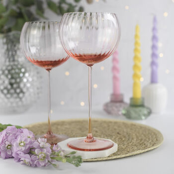 Rosa Handblown Red Wine Glass, 2 of 2