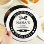 Personalised Metal Cake Tin Gift For Nana, thumbnail 1 of 4