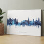 Stamford Skyline Cityscape Art Print, thumbnail 7 of 12