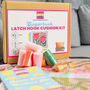 Sugarbush Latch Hook Cushion Craft Kit, thumbnail 5 of 5