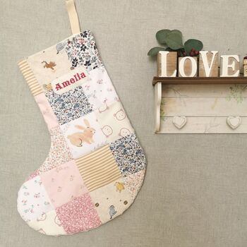 Christmas Stocking Made From Baby Clothes, 2 of 12