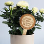 Thank You For Helping Me Grow Personalised Plant Marker, thumbnail 1 of 4