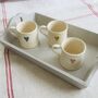 Vintage Hand Painted Wooden Tray, thumbnail 4 of 5