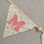 Bunting Personalised Luxury Floral Fabric Baby Nursery, thumbnail 2 of 11
