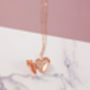 Personalised Heart Letter Locket Necklace, thumbnail 9 of 9