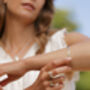 Elegant Sterling Silver Bangle, thumbnail 2 of 7
