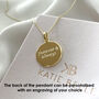 Personalised Travel Necklace, thumbnail 4 of 7