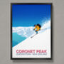 Coronet Peak Ski Resort Poster, thumbnail 1 of 6