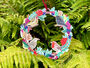 Birds And Berries Wooden Christmas Wreath, thumbnail 1 of 8