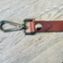 Personalised Brown Leather Lanyard, ID Badge Lanyard, thumbnail 4 of 10