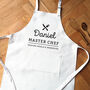 Personalised Chef Apron Cooking Gift, thumbnail 2 of 2