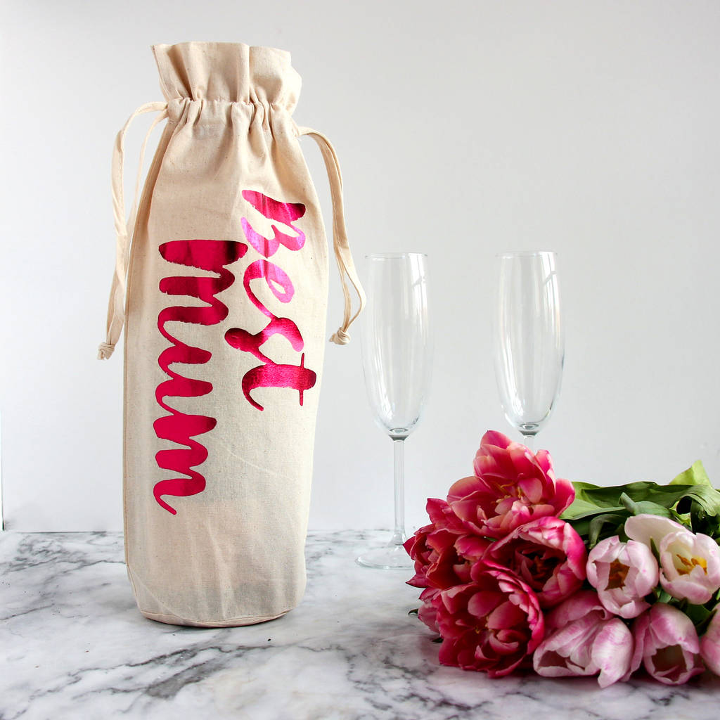 large bottle gift bags