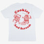Cookies And Scream Women's Slogan T Shirt, thumbnail 2 of 2