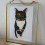 Personalised Pet Portrait Papercut, thumbnail 3 of 10