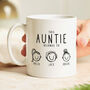 'This Auntie Belongs To' Personalised Mug, thumbnail 4 of 9