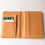 Personalised Natural Cork Passport Holder With Compass Design, thumbnail 6 of 7