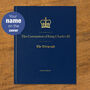 King Charles Personalised Deluxe Royal Coronation Book, thumbnail 2 of 10