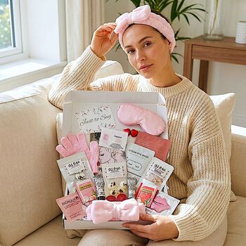 Glowing Mum To Be Care Package, Maternity Leave Baby Shower Gift Box, 4 of 12