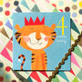 Tiger 4th Birthday Card, thumbnail 1 of 5