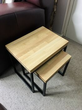 Handcrafted Nest Of Tables, 2 of 6