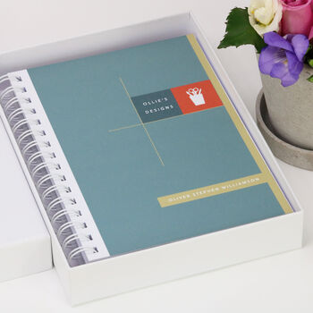 Personalised Designer's Journal, 3 of 11