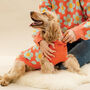 Orangeflower Knitted Dog Jumper, thumbnail 1 of 4