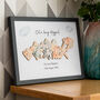 Personalised Framed Print For Christening Baptism Gift, thumbnail 6 of 7