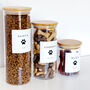 Personalised Pet Food And Treat Storage Jar, thumbnail 5 of 8