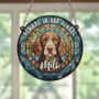 Springer Spaniel Memorial Suncatcher, thumbnail 6 of 6