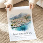 Marmaris Travel Poster In Turkey, thumbnail 3 of 7