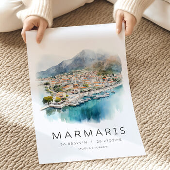 Marmaris Travel Poster In Turkey, 3 of 7