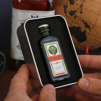 Personalised Board Meeting Alcohol Tin Gift Set Travel, 3 of 3