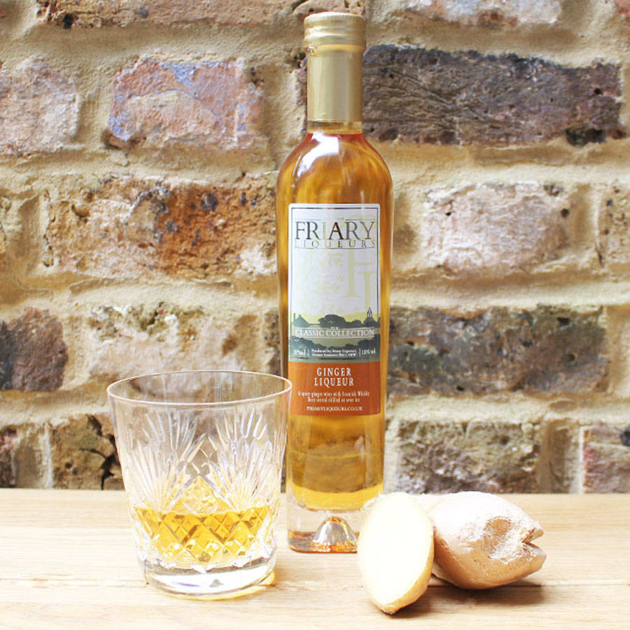 ginger whisky liqueur by friary